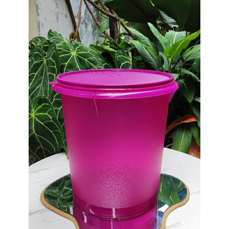 BIG SALE  PROMO TUPPERWARE GIANT CANISTER TERBARU 8,4 L - TOPLES KRUPUK KEDAP UDARA - TOPLES LEBARAN