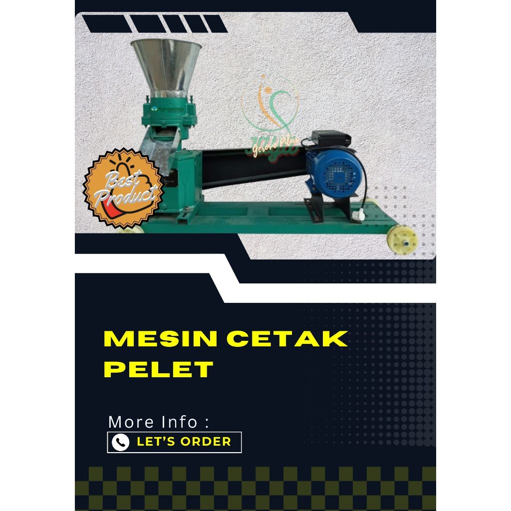 Mesin Pencetak Pelet - Mesin Pembuat Pelet - Mesin Pelet - Mesin Pakan