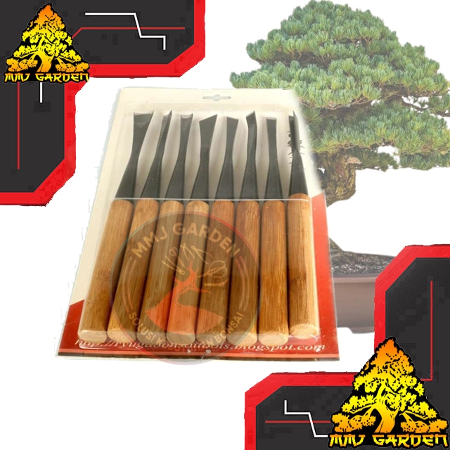 MMJ GARDEN-ALAT BONSAI RYUGA ORIGINAL tatah pahat bonsai carving CHISEL CARVING TOOLS RYUGA CT - C