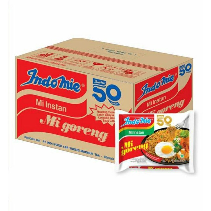 

EOR988 Perdana INDOMIE GORENG INSTAN 1 DUS