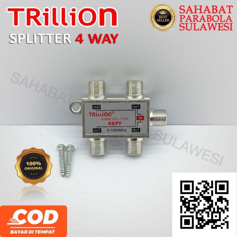 SPLITTER 4 WAY TRILLION ORIGINAL