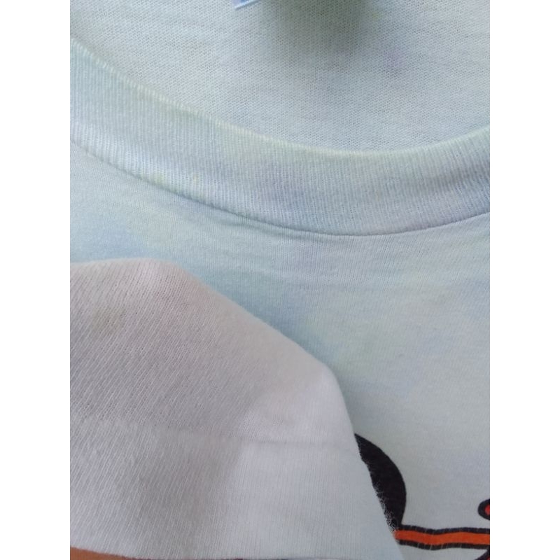 kaos vintage kartun tye dye