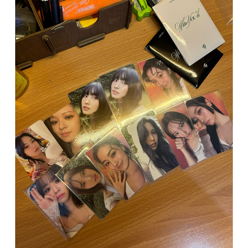 TWICE WITH YOUTH Album Photocard Benefit POB jeongyeon chaeyoung jihyo tzuyu mina