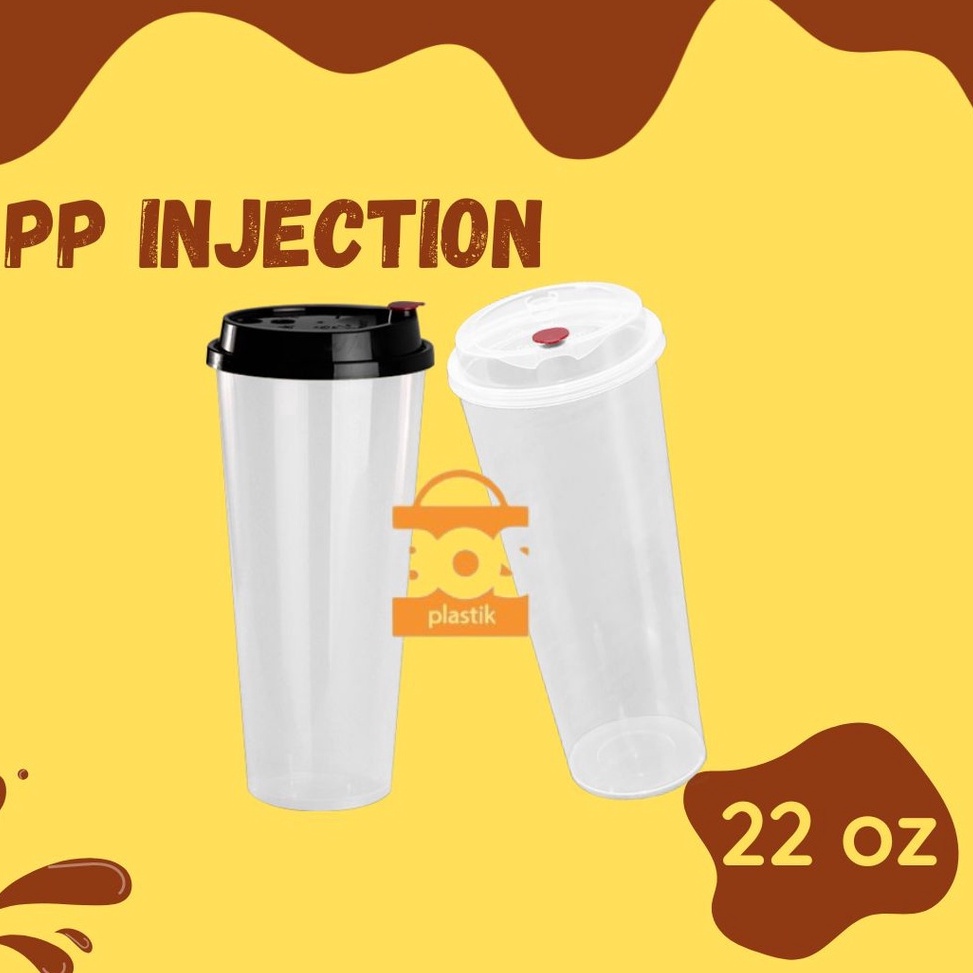 Paling Sesuai CUP PP INJECTION 22 Oz 7ml PER 25 PCS