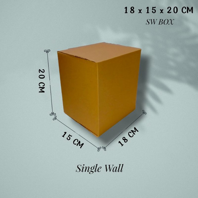

Kardus Ukuran 18x15x20 CM box untuk packing ST
