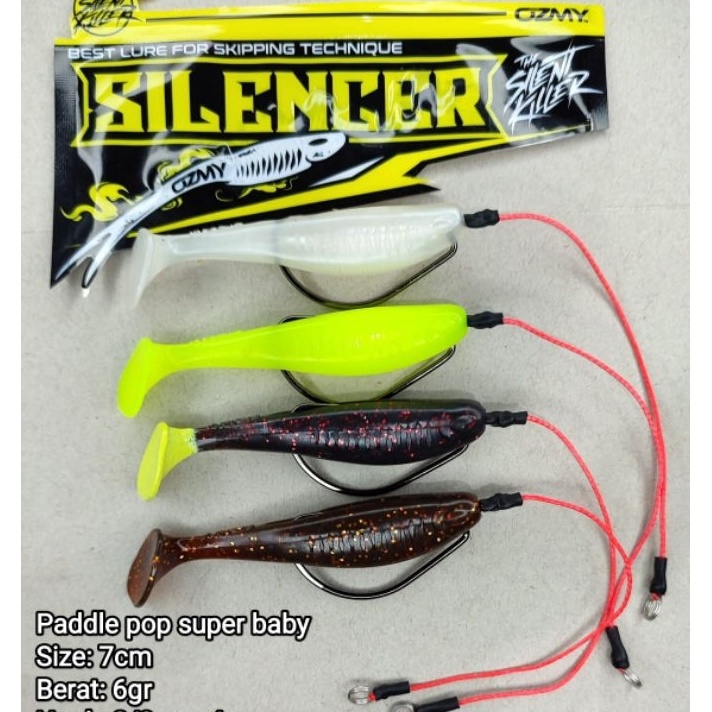 Diskon Menggiurkan Belanja Sekarang OZMY SUPER BABY PADDLE POP  HOOK AXZ 3X STRONG ASIS KEVLAR 15 LB