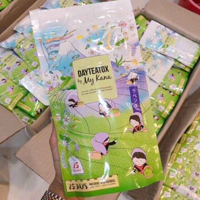 DAY TEATOX LAVENDER TEA / DAY TEATOX MY KANA TEH