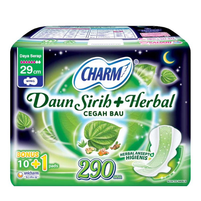 Charm Herbal daun sirih herbal ansept