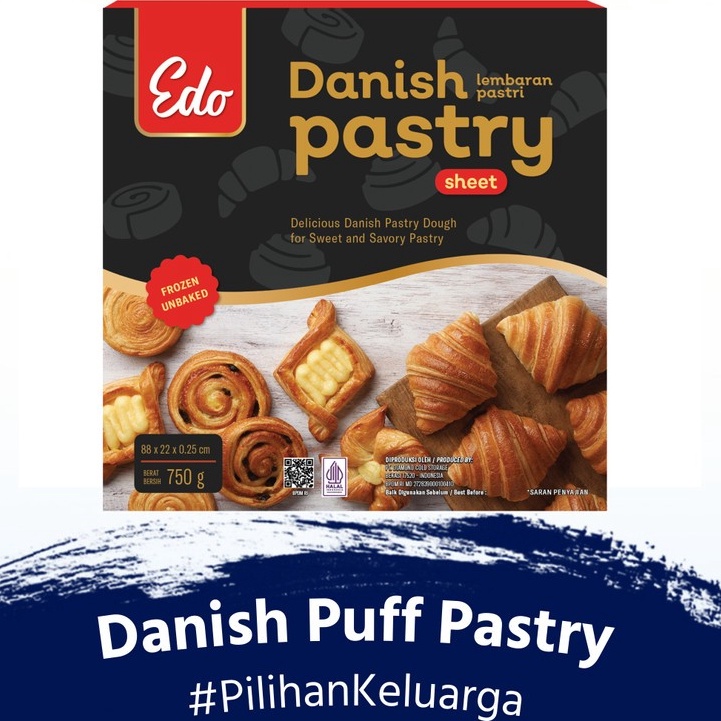 

DVF288 SALE EDO Danish Pastry Sheet 75 GRam
