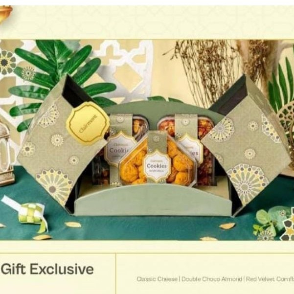 

Hampers Clairmont Exclusive Gift / Hadiah Idul Fitri / Hampers Lebaran 2024