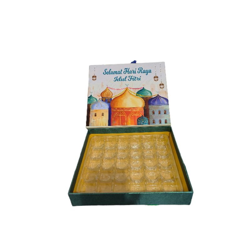 

Hardbox Nastar Sekat , 30 hole Thema Lebaran/Idul fitri