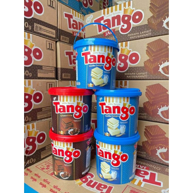 

Wafer Tango Jar Coklat 240 Gram PO 1 HARI