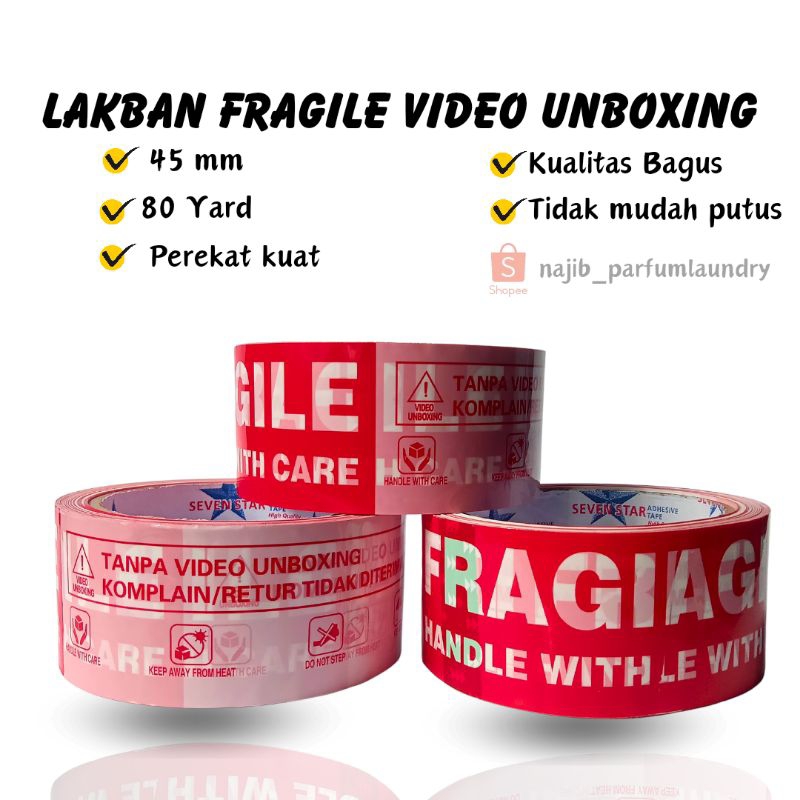 

Lakban Fragile | Lakban Video Unboxing 45 mm x 100 Yard