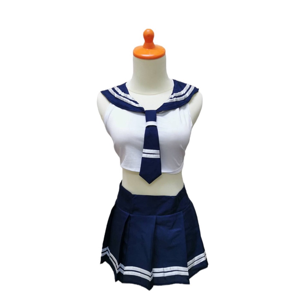 XSK738 MPD Lingerie Jepang Cosplay Set Seragam Sekolah Baju Lucu Pelajar Jepang Student