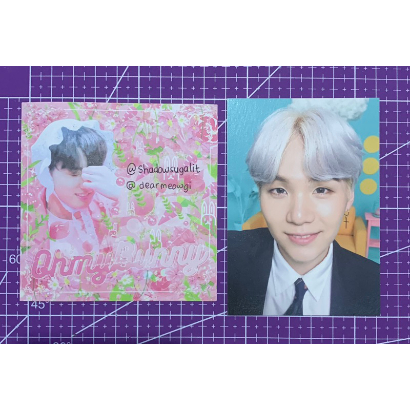 BTS SUGA Yoongi 4th Muster Japan Hea Binder Mini Photocard pc