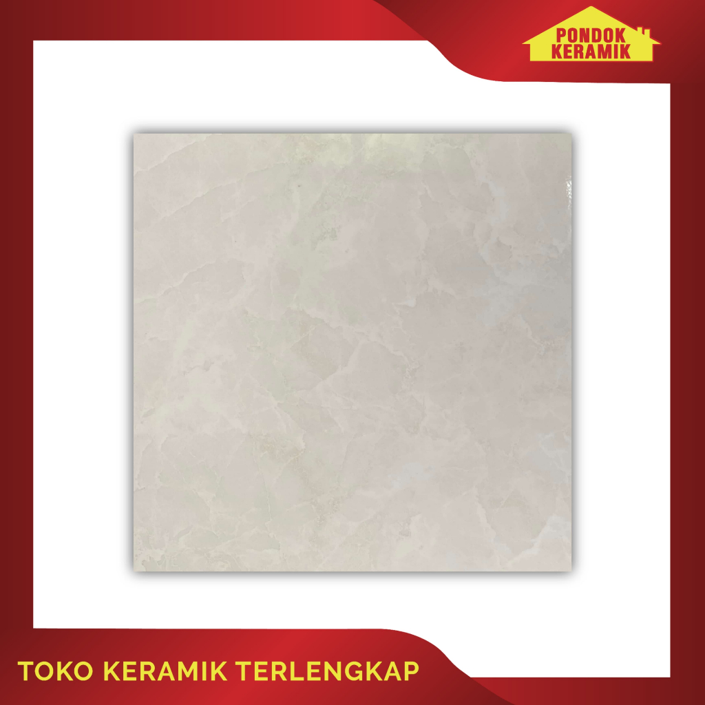Keramik Lantai Accura 60x60 Balkan Ivory Motif Marble / Keramik Rectified