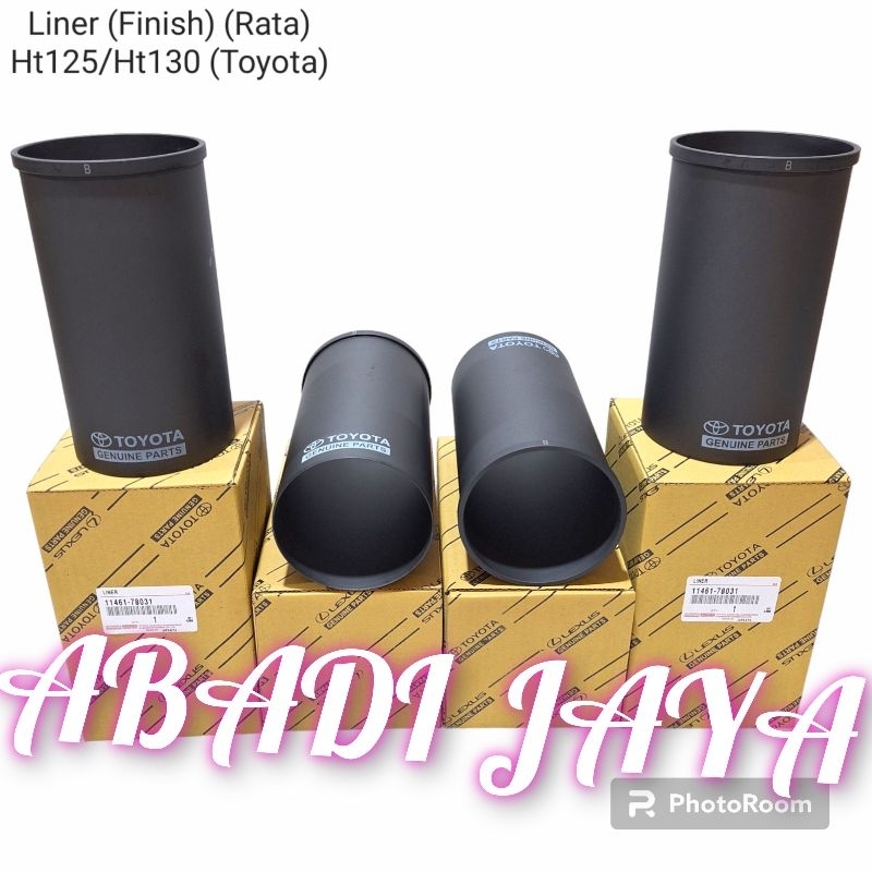 LINER BORING SET FINISH DYNA DUTRO HT 125 130 RATA ORIGINAL