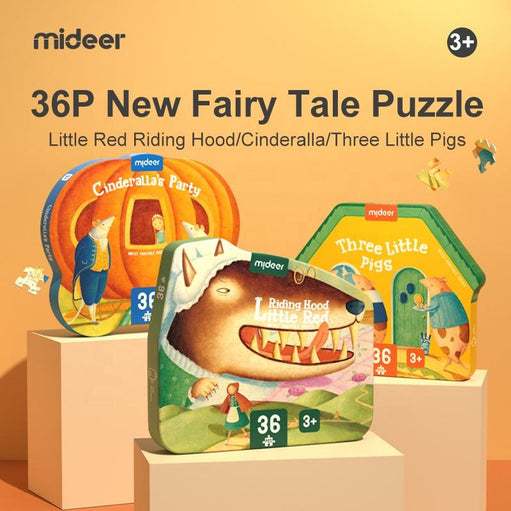 Mideer Artist's Fairy Tale Puzzle Mainan Edukasi Jigsaw Puzzle Susun Hadiah Anak