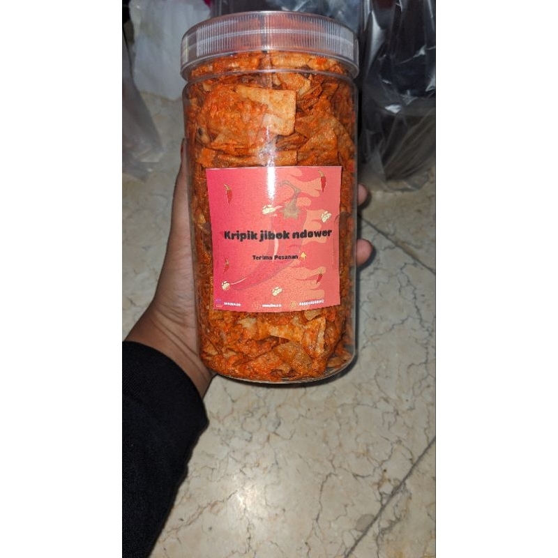 

KRIPIK JIBEK NDOWER 300 gr bersih