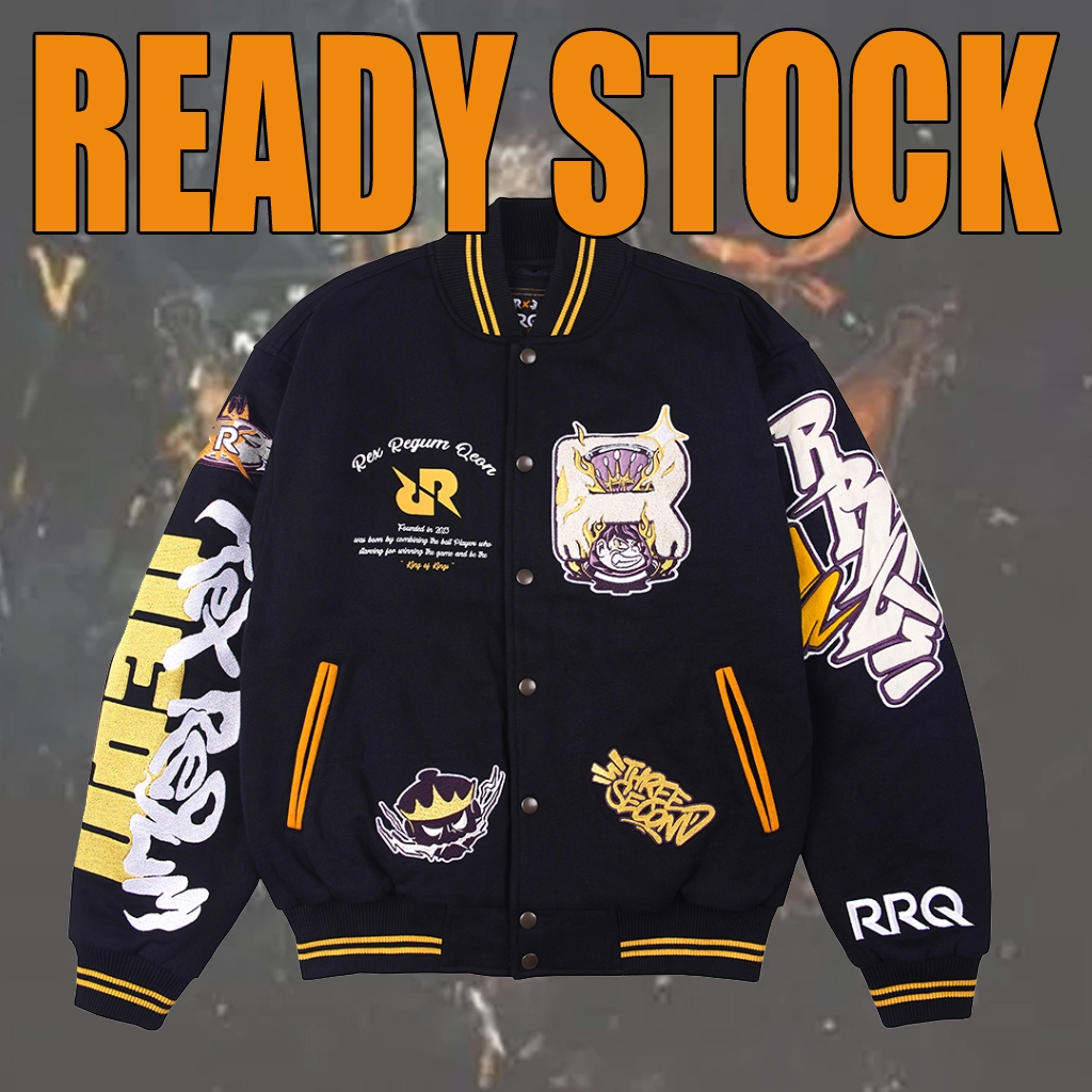 Termurah Jaket Varsity Rrq "The Legacy" Terbaru Tahun 2024 Jumbo