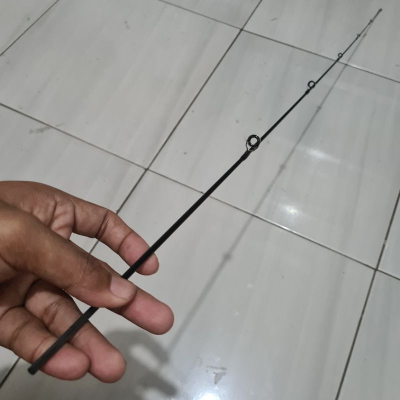 Ujung joran ultralight kaizen saitama | kurosaki | generation z | amarok | karasu 198ul 2-6lbs carbo