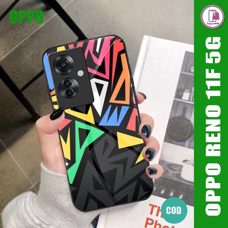Softcase Kaca Oppo Reno 11F 5G 2024 Motif Mewah [09]