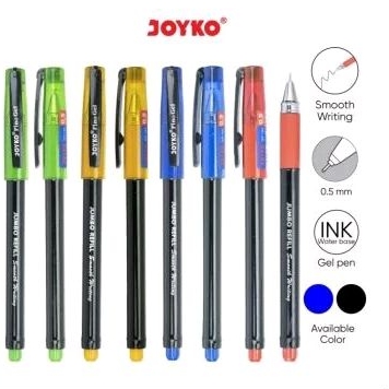 

Gel Pen JOYKO GP-190 Pino Tinta Hitam (12Pcs)