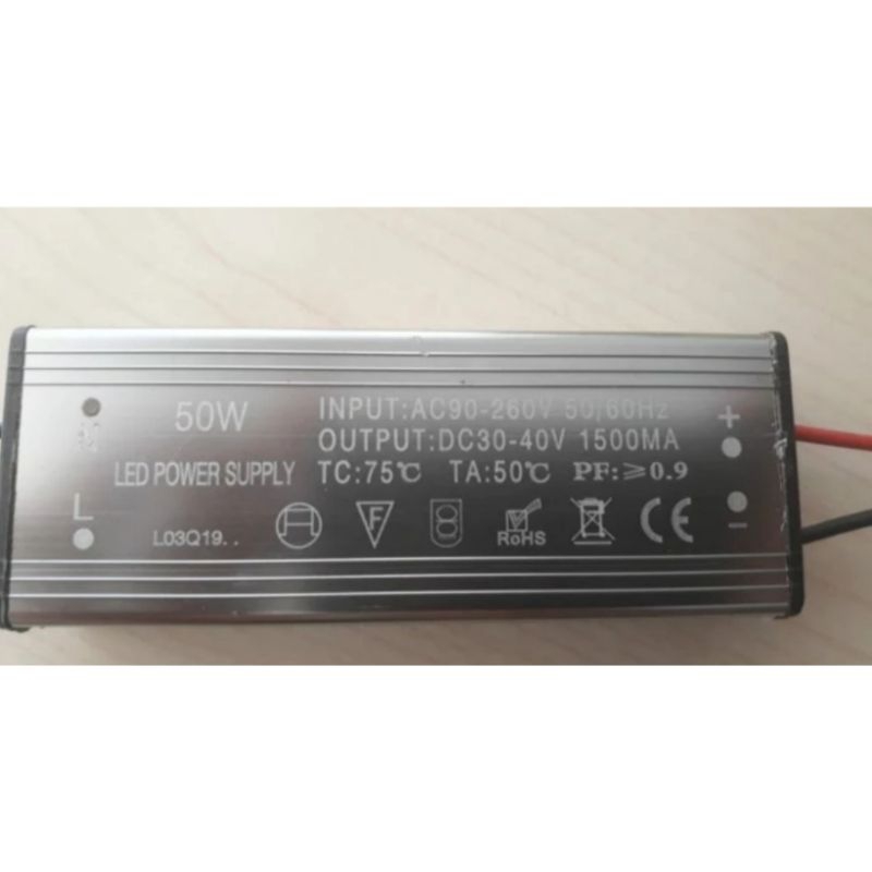 Travo / Ballast / LED Driver / Adaptor Lampu Sorot 50W