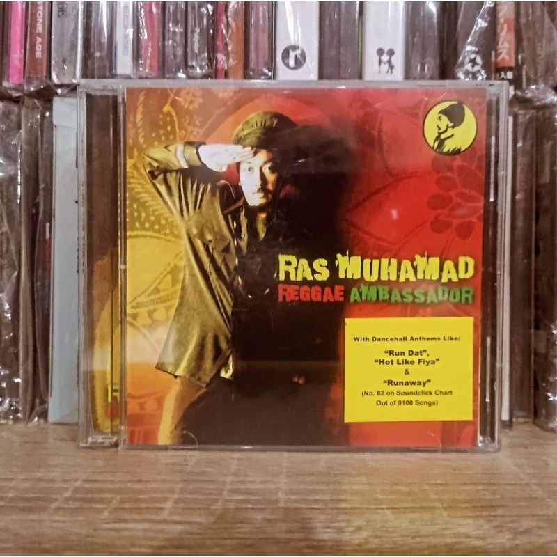 CD MUSIK ORI Ras Muhamad - Reggae Ambassador
