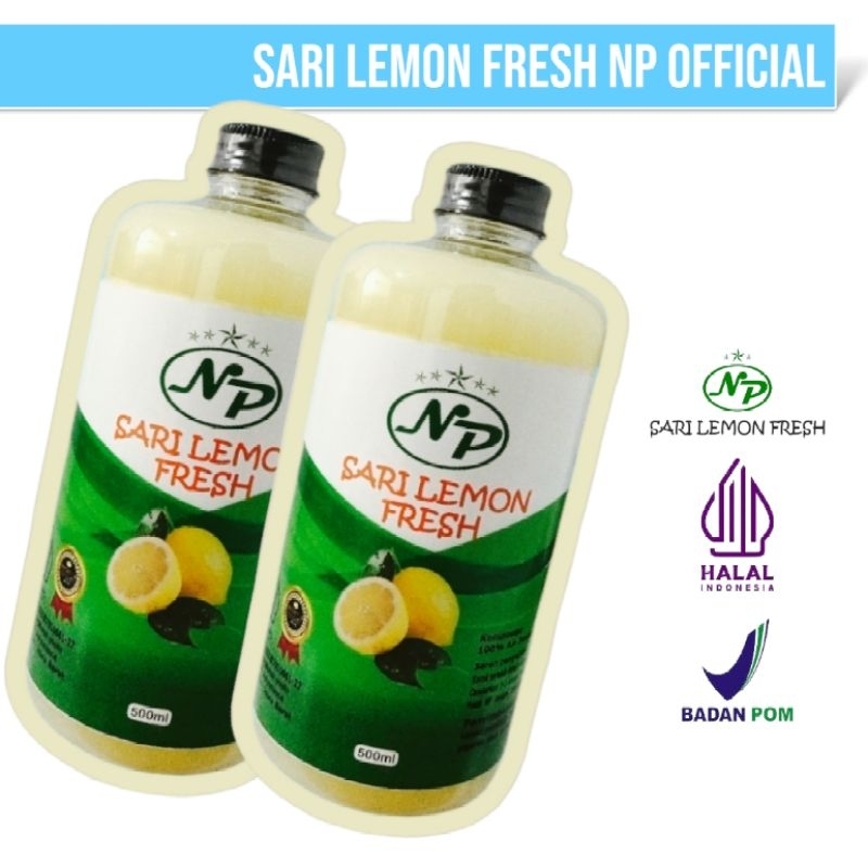 

Sari Lemon Fresh NP 1 Liter Pure Air Perasan Lemon Diet dan Detox