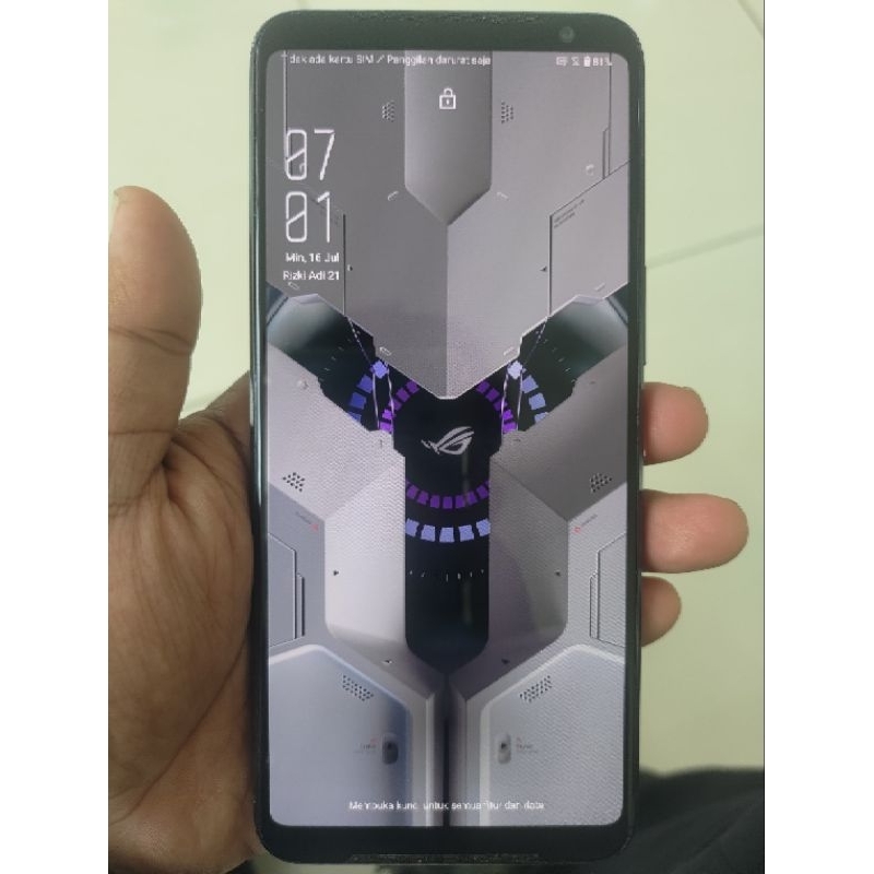 Lcd + Frame Asus ROG Phone 3 Original Copotan