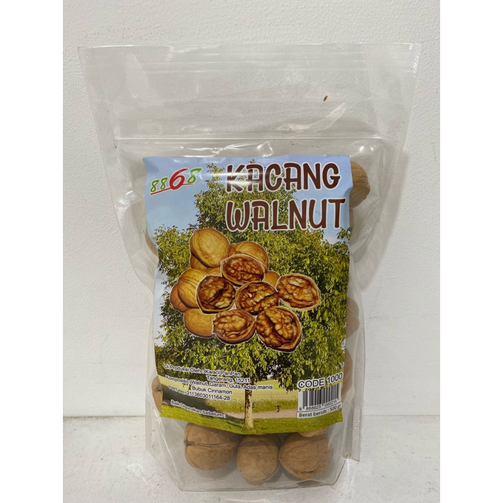 

Kacang Walnut Panggang 500gr