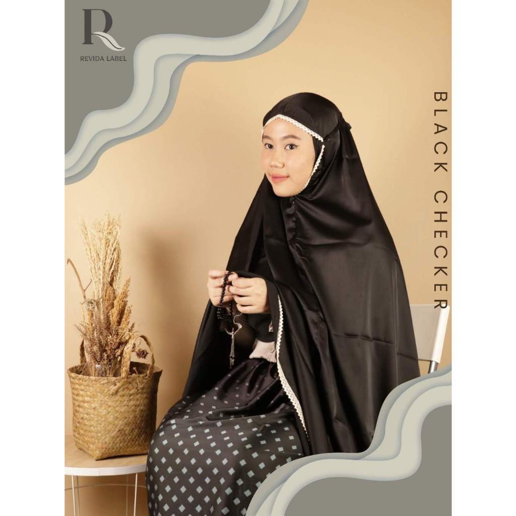 Mukena Satin Motif - Armani Silk