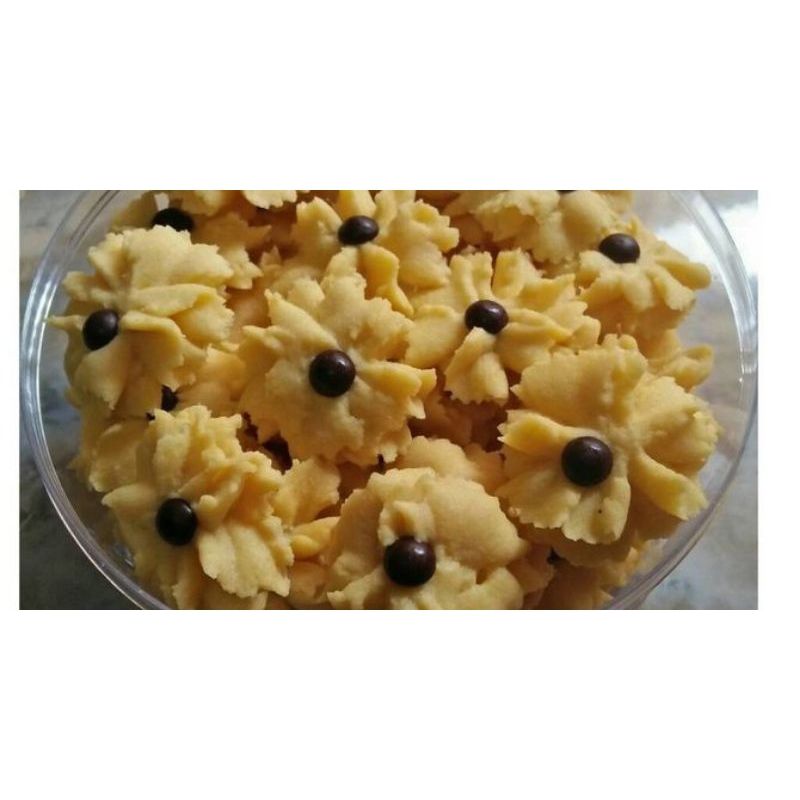 

kue lebaran kue semprit mawar kemasan 250gr