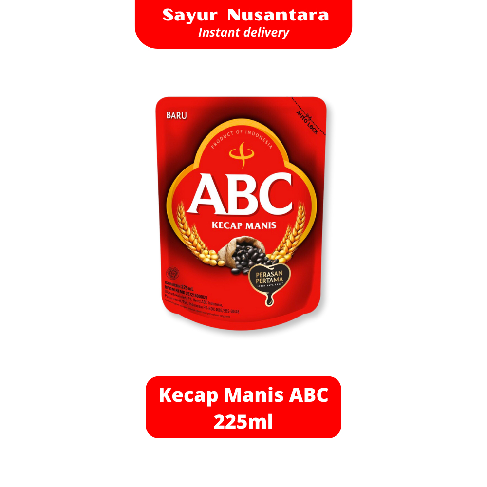 

Kecap Manis ABC 225ml - Sayur Nusantara