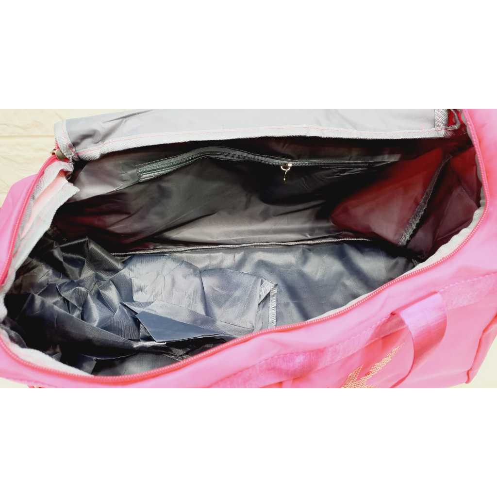 RB Tas Travel PINK Tas Gym Tas Olahraga Pink Fashion Import #1260