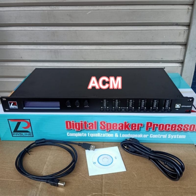 DLMS PASLINE DPA480P ORIGINAL 4 IN 8 OUT SPEAKER MANAGEMENT PASLINE DPA-480P DPA 480 P