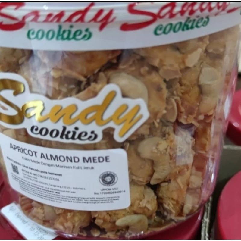 Sandy Cookies Premium Apricot Almond Mede