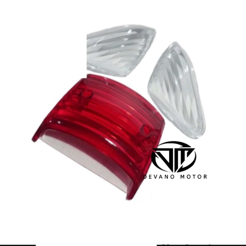 mica mika lampu stop belakang Astrea grand + mika sein bening Astrea grand