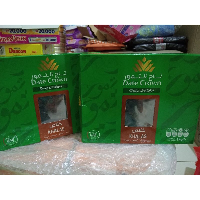 

DATE CROWN KHALAS 1Kg exp nov2026-dhavin_store