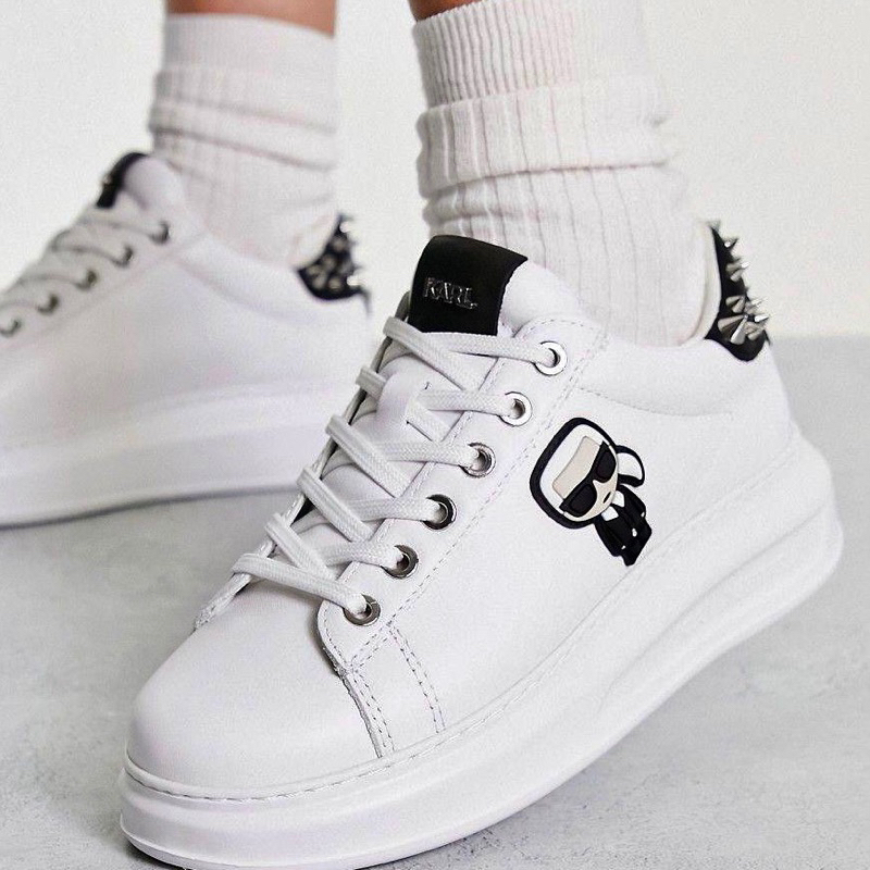 Original Karl Lagerfeld Kapri Karl Ikonik Stud Tab Sneakers