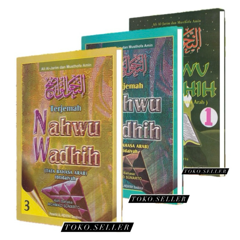 Terjemah nahwu wadhih 1 set 3 Jilid