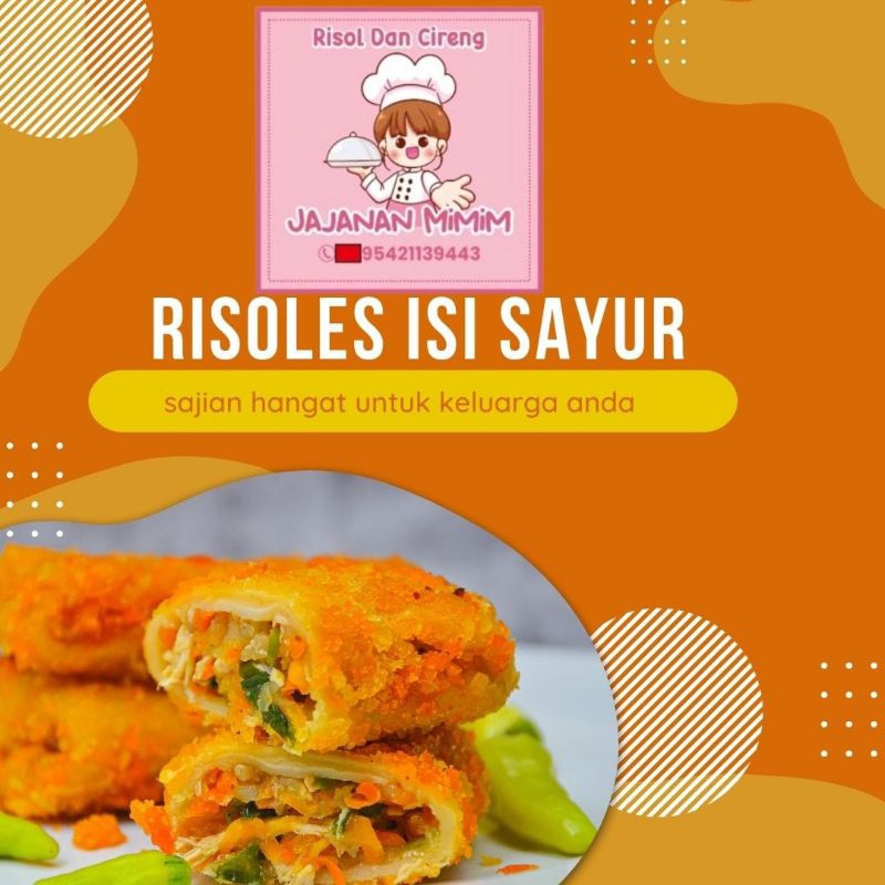 

risol isi ayam sayur