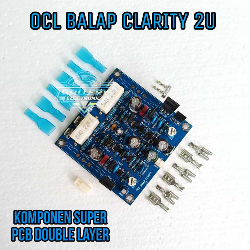 Kit Driver OCL BALAP TEF 2U Clarity PCB Doubel Layer FR4 Fiber