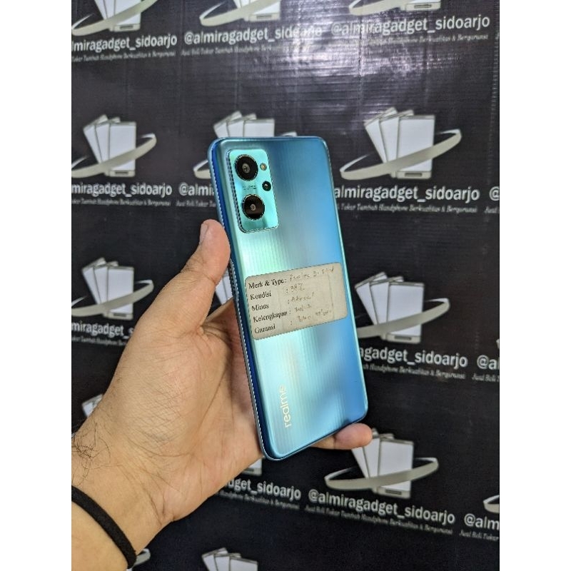 Realme 9i 6/128 Second Fullset Bergaransi