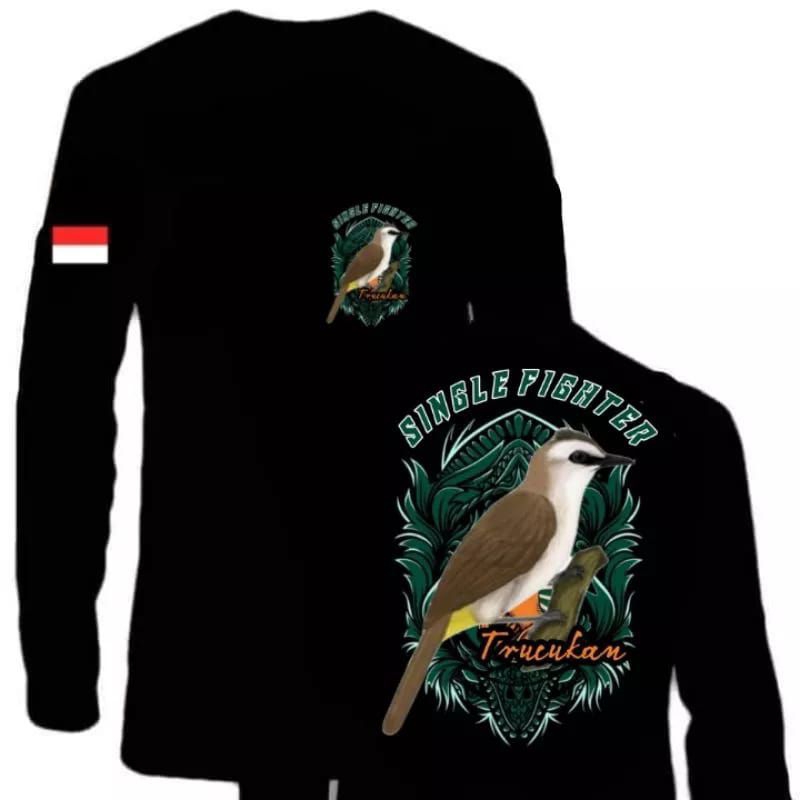KAOS TANGAN PANJANG TRUCUKAN SINGLE FIGHTER