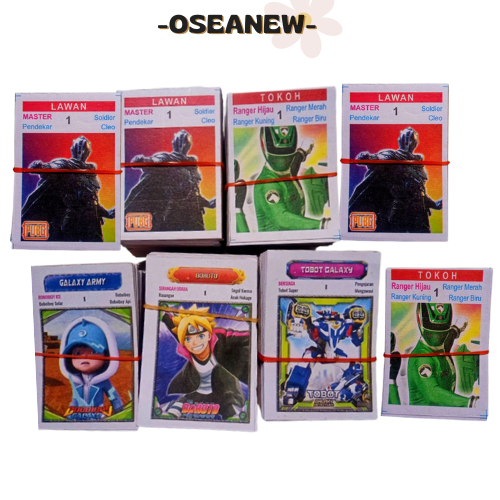 -BEST SELLER- KARTU PERMAINAN KWARTET 8 IKAT / KARTU UMBOL MAINAN ANAK PER KG / KARTU KWARTET/ KARTU