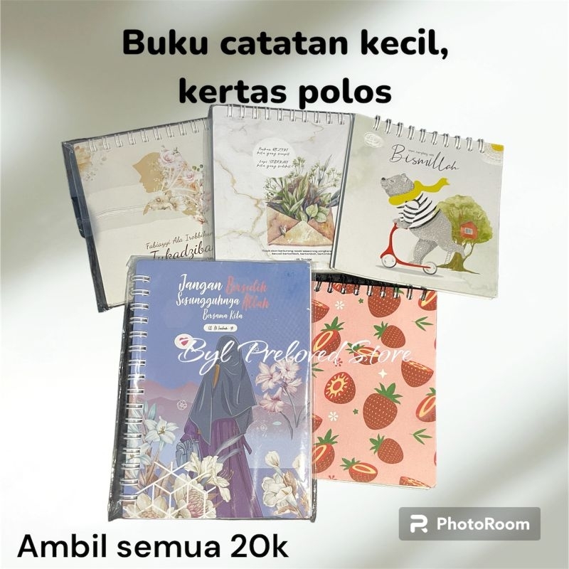 

Neww - Buku catatan mini kertas polos