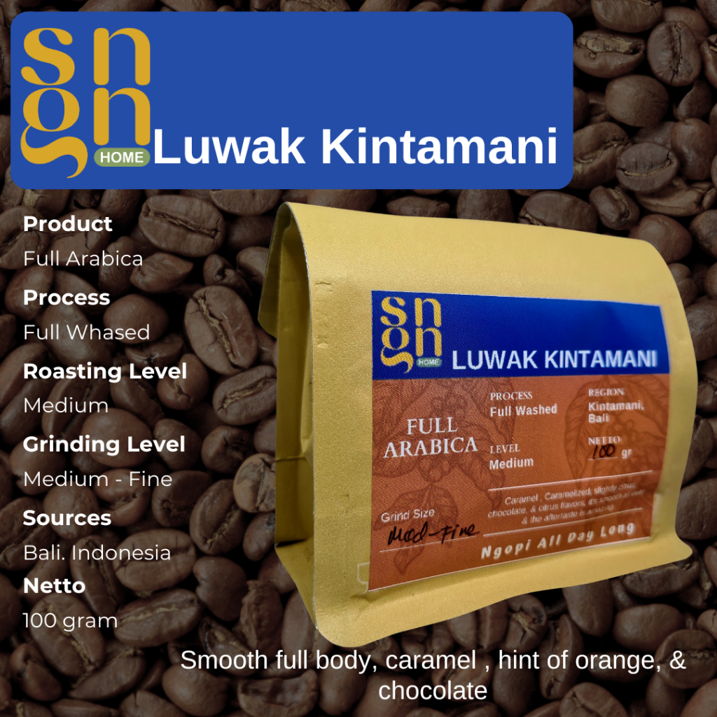 

Kopi Luwak Kintamani Bali 100 gr