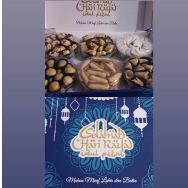 

kue lebaran premium isi 6 toples 250gr
